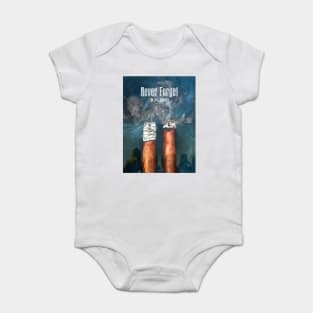 Cigar Twin Towers: September 11, 2001, Never Forget Baby Bodysuit